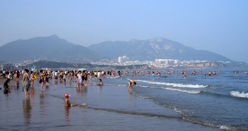 Sunday afternoon at the beach July 13th 2008 Qingdao © Doyle Sails Qingdao China